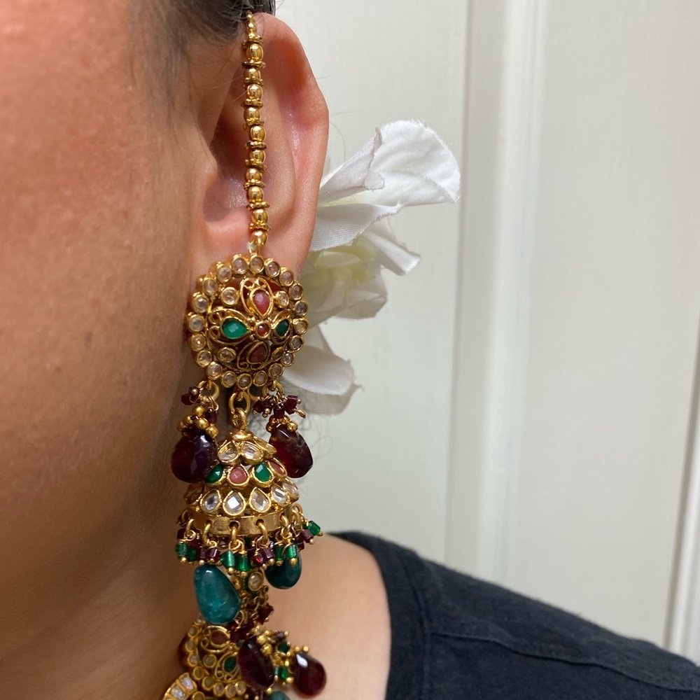 Indian/Pakistani necklace set - Picture 11 of 11